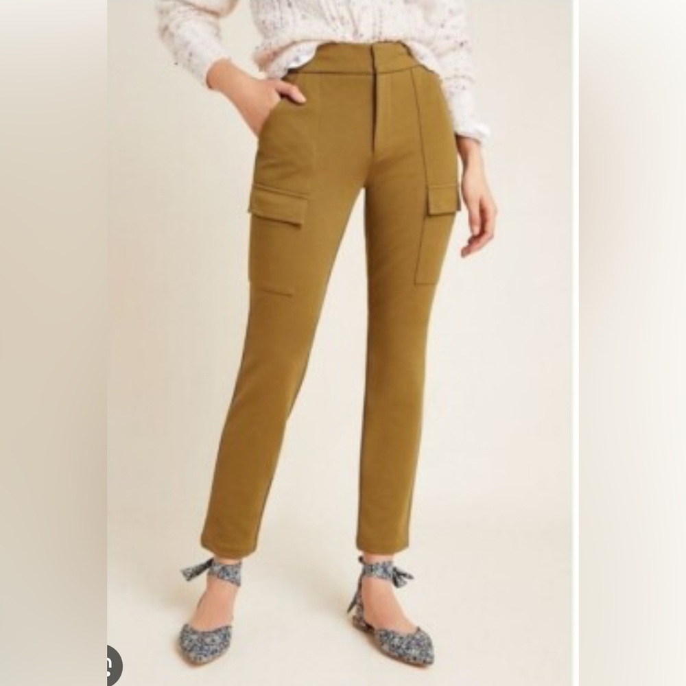 Anthropologie women’s Khaki Cargo Pants